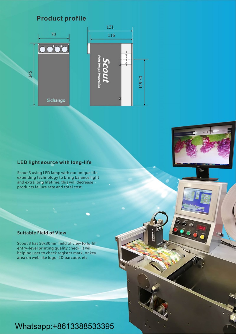 Scout 3 Video Inspection System for Printing Register Mark – Compact, Smart, and Powerful Scout 3 Video Inspection System for Printing Register Mark – Compact, Smart, and Powerful