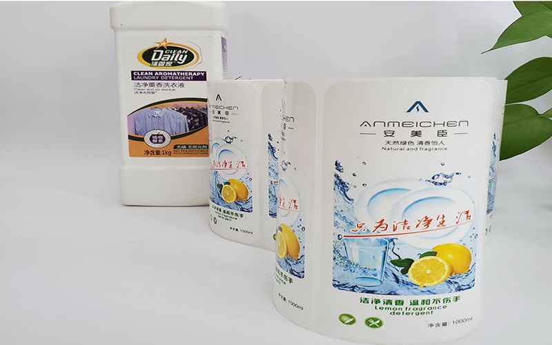 Adhesive Sticker Label Flexo Printing Machine With Camera Inspection System