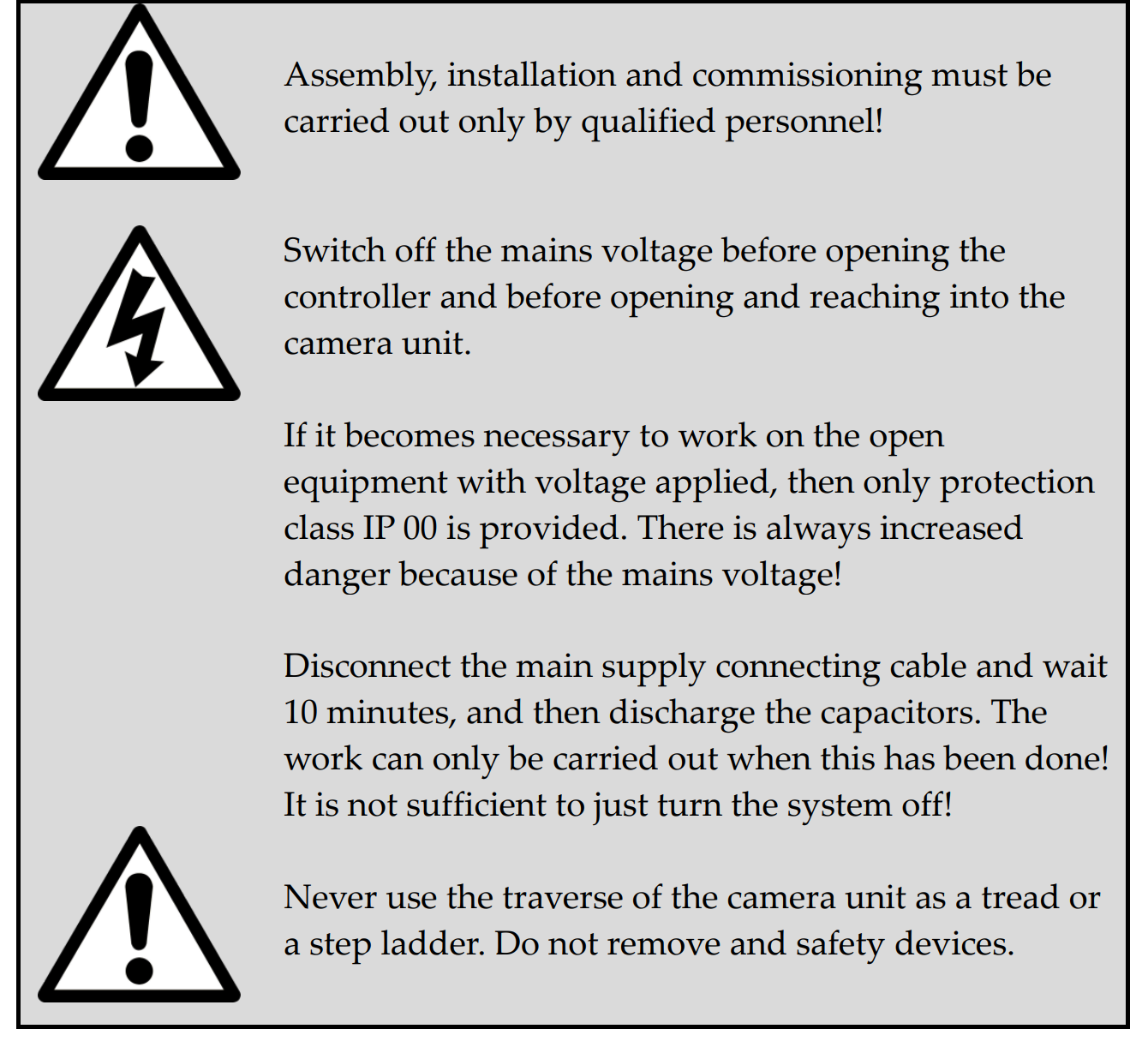 Manual de operación del sistema de inspección web con cámara de video de inspección de imágenes Manual de operación del sistema de inspección web con cámara de video de inspección de imágenes